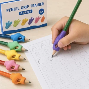 Pencil Grip Trainer Set 6 Piece Silicone
